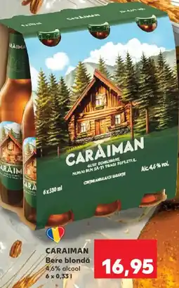 Kaufland CARAIMAN Bere blondă Ofertă