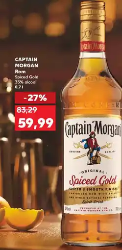 Kaufland CAPTAIN MORGAN Rom Spiced Gold Ofertă