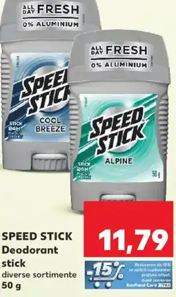 Kaufland SPEED STICK Deodorant stick Ofertă