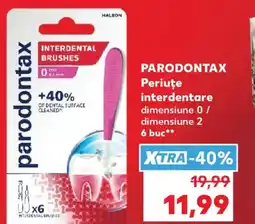 Kaufland PARODONTAX Periuţe interdentare Ofertă