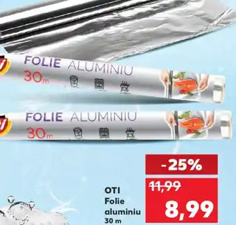 Kaufland OTI Folie aluminiu 30 m Ofertă