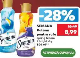 Kaufland SEMANA Balsam pentru rufe Ofertă