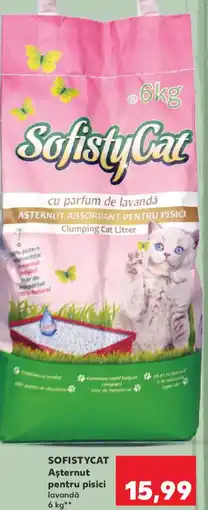 Kaufland SOFISTYCAT Aşternut pentru pisici lavandǎ Ofertă