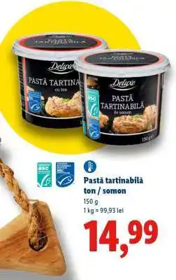Lidl Pastă tartinabilă ton / somon Ofertă