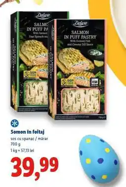 Lidl Somon în foitaj Ofertă