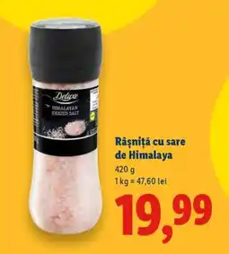 Lidl Râșniță cu sare de Himalaya Ofertă