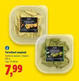 Lidl Tortelloni umpluți Ofertă