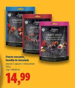 Lidl Fructe crocante învelite în ciocolată Ofertă