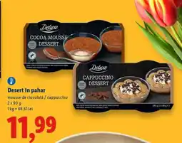 Lidl Desert in pahar Ofertă