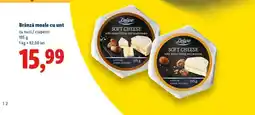Lidl Brânză moale cu unt Ofertă