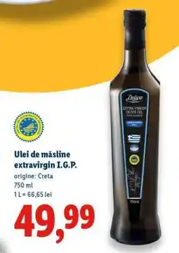 Lidl Ulei de măsline extravirgin I.G.P Ofertă