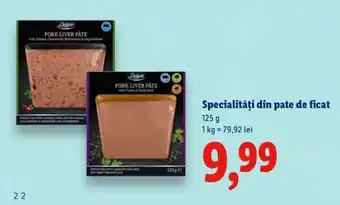 Lidl Specialități din pate de ficat Ofertă