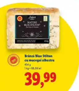 Lidl Brânză Blue Stilton, cu mucegai albastru Ofertă