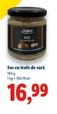Lidl Sos cu trufe de vară Ofertă