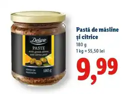 Lidl Pastă de măsline și citrice Ofertă