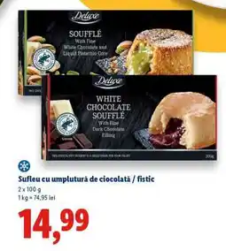 Lidl Sufleu cu umplutură de ciocolată / fistic Ofertă