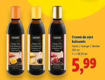 Cremă de oțet balsamic