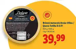 Lidl Brânză maturată Arzúa-Ulloa / Queso Tetilla D.O.P Ofertă