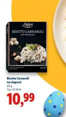 Lidl Risotto Carnaroli cu ciuperci Ofertă