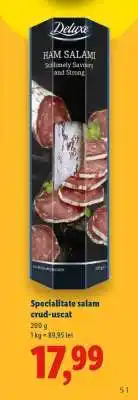 Lidl Specialitate salam crud-uscat Ofertă