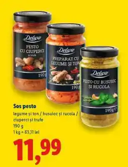Lidl Sos pesto Ofertă