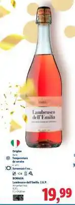 Lidl Bonaga Lambrusco dell'Emilia I.G.P Ofertă