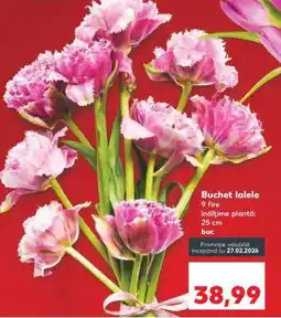Kaufland Buchet lalele Ofertă