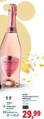 Lidl ALLINI Prosecco Rose D.O.C.G. Millesimato Ofertă