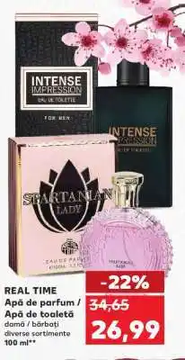 Kaufland REAL TIME Apă de parfum / Apă de toaletă Ofertă