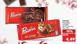 Kaufland POIANA CIOCOLATĂ CU LAPTE Ofertă
