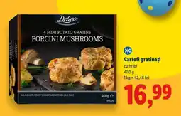 Lidl Cartofi gratinați cu hribi Ofertă