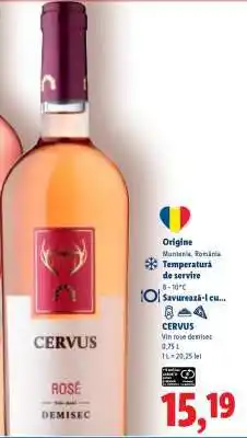 Lidl CERVUS Ofertă