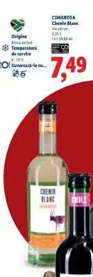 Lidl CIMAROSA Chenin Blanc Ofertă
