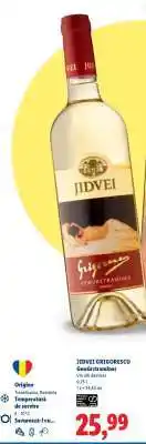 Lidl Jidvei Grigorescu Gewürztraminer Ofertă