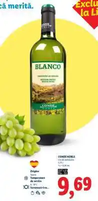 Lidl CONDE NOBLE Blanco Ofertă