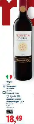 Lidl MAESTRO DE PIGO Primitivo Puglia I.G.P Ofertă