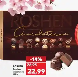 Kaufland ROSHEN Praline chocolateria 194 g Ofertă