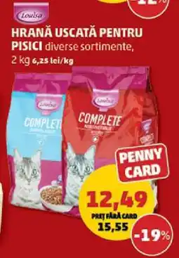 Penny Hrană uscată pentru pisici Ofertă