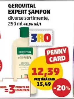 Penny GEROVITAL EXPERT ȘAMPON Ofertă