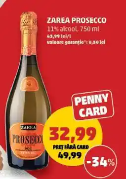 Penny ZAREA PROSECCO Ofertă