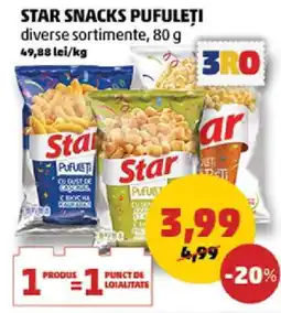 Penny STAR SNACKS PUFULEȚI Ofertă