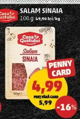 Penny Salam Sinaia Ofertă