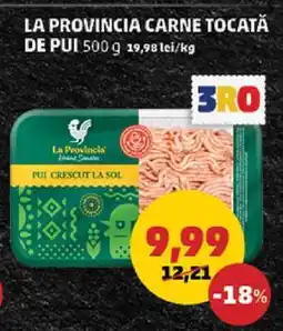 Penny LA PROVINCIA Carne tocată de pui Ofertă