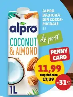 Penny Alpro Băutură din Cocos-Migdale 1L Ofertă