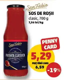Penny San Fabio Sos de Roșii Ofertă