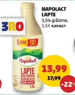 Penny NAPOLACT Lapte Ofertă