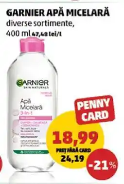 Penny GARNIER Apă micelară Ofertă