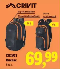 Lidl CRIVIT Rucsac Ofertă