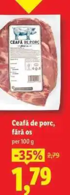 Ceafă de porc fără os