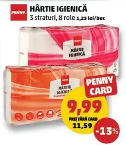 Penny Hârtie igienică Ofertă